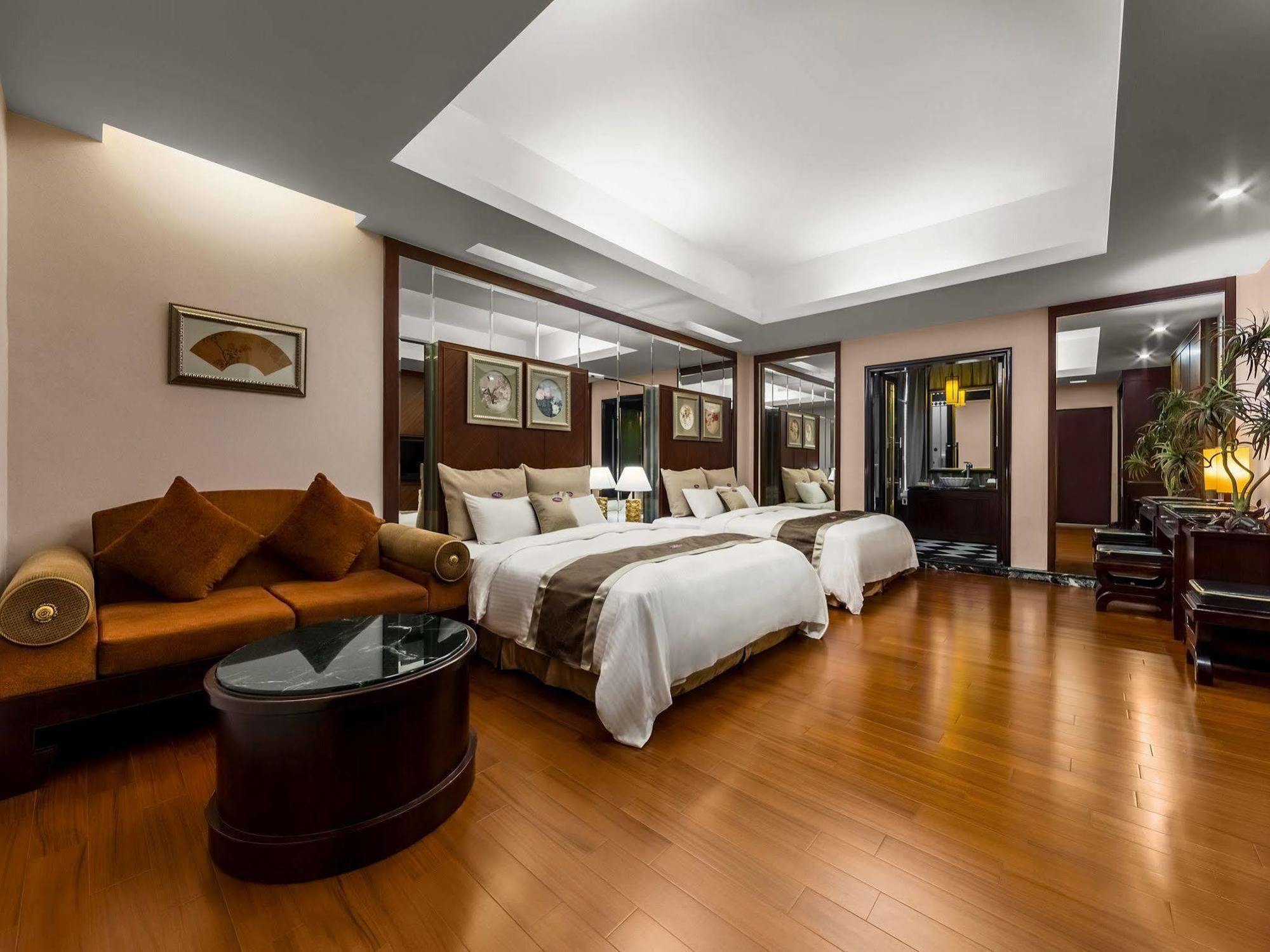Chuang-Tang Spring Spa Hotel - Deyang Jiaoxi Exterior foto